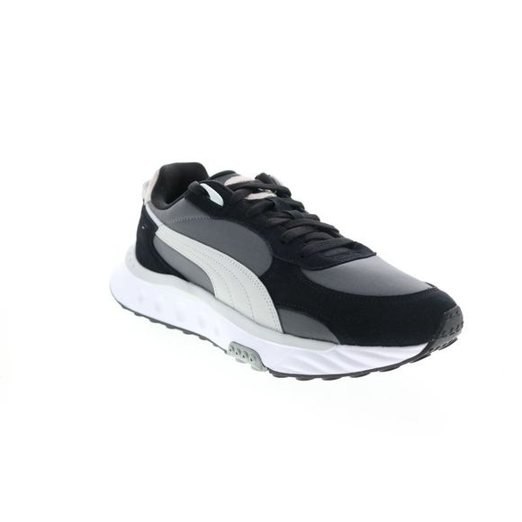 Puma Mens Wild Rider Rollin Black Shoes (NWT) - Picture 2 of 7